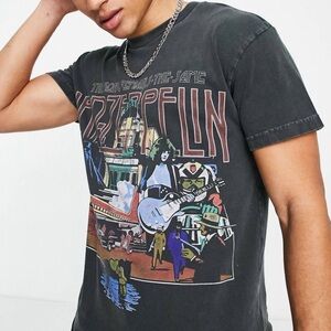 Abercrombie & Fitch Led Zeppelin Graphic Tee - Black